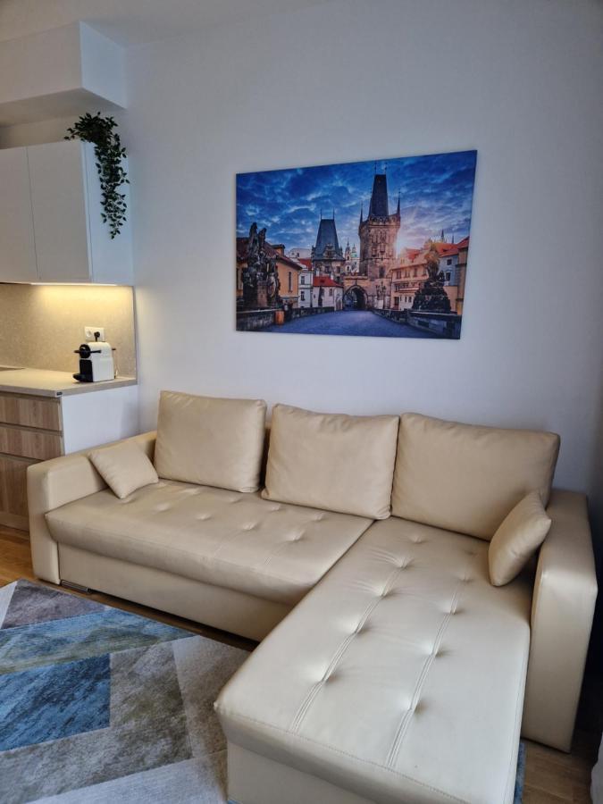 Vltava Apartments Prag Exterior foto