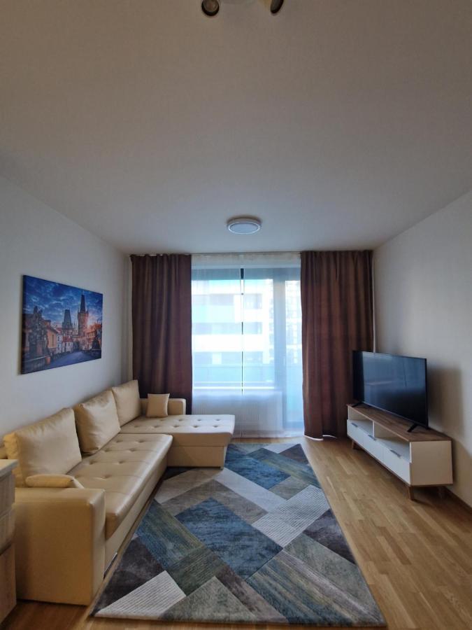 Vltava Apartments Prag Exterior foto